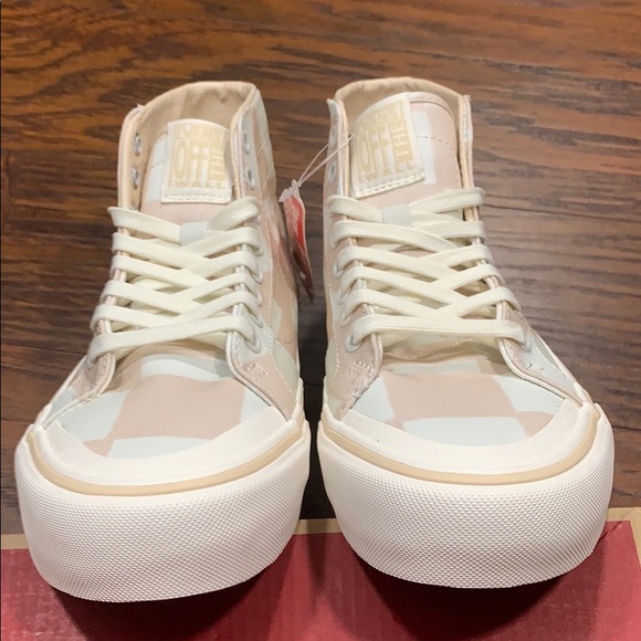 VANS SK8-Hi DECON BIG CHECKERBOARD Mcdmia/MrshmWMN - Picture 6 of 16